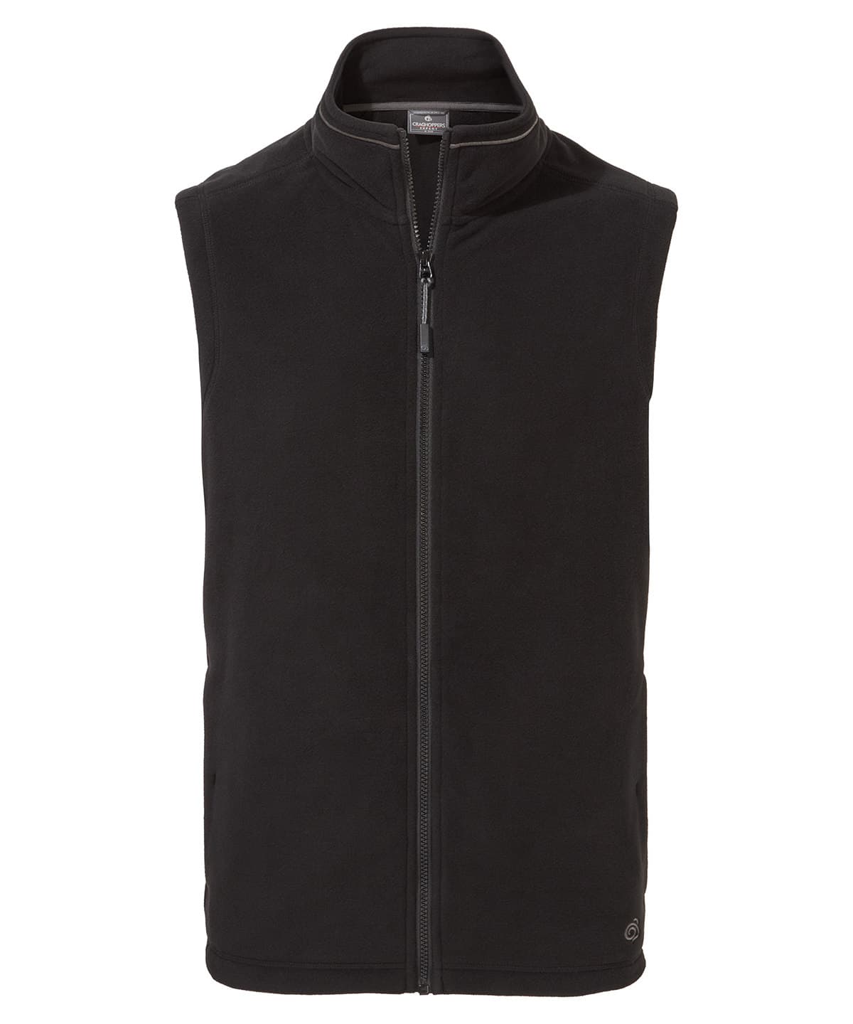 Expert Corey fleece vest — Size 2XL, Colour Black