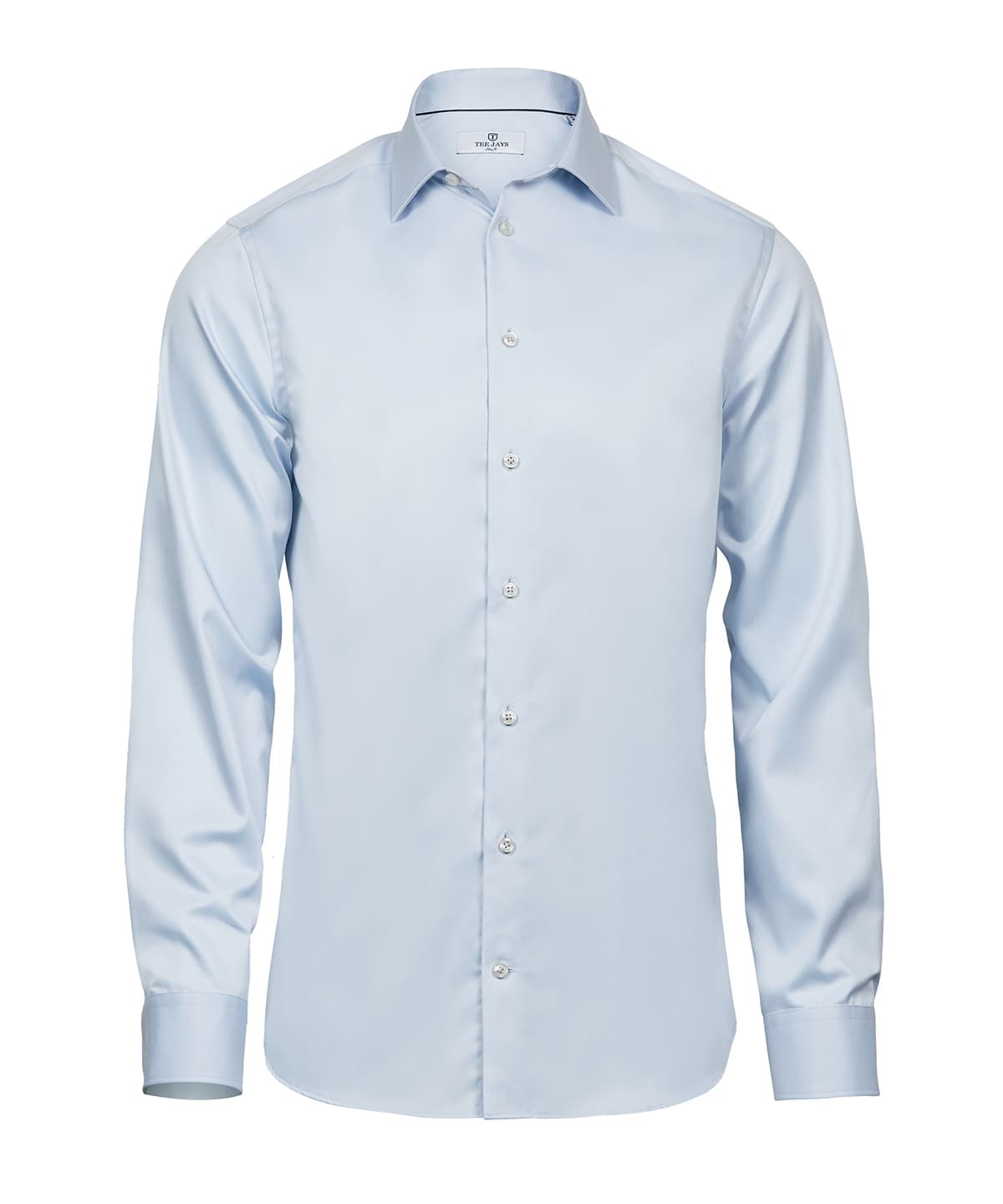 Luxury shirt slim fit (4021) — Size 2XL, Colour Light Blue