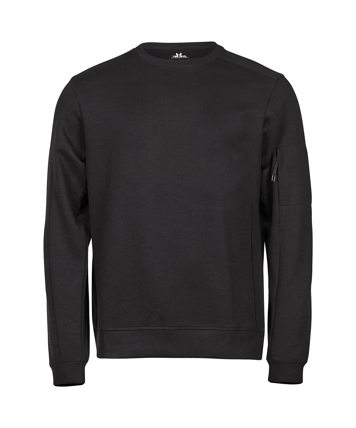 Athletic crew neck sweatshirt (5700) — Size 2XL, Colour Black
