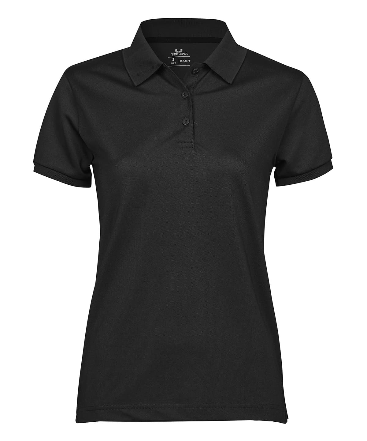 Women’s club polo (7001) — Size 2XL, Colour Black