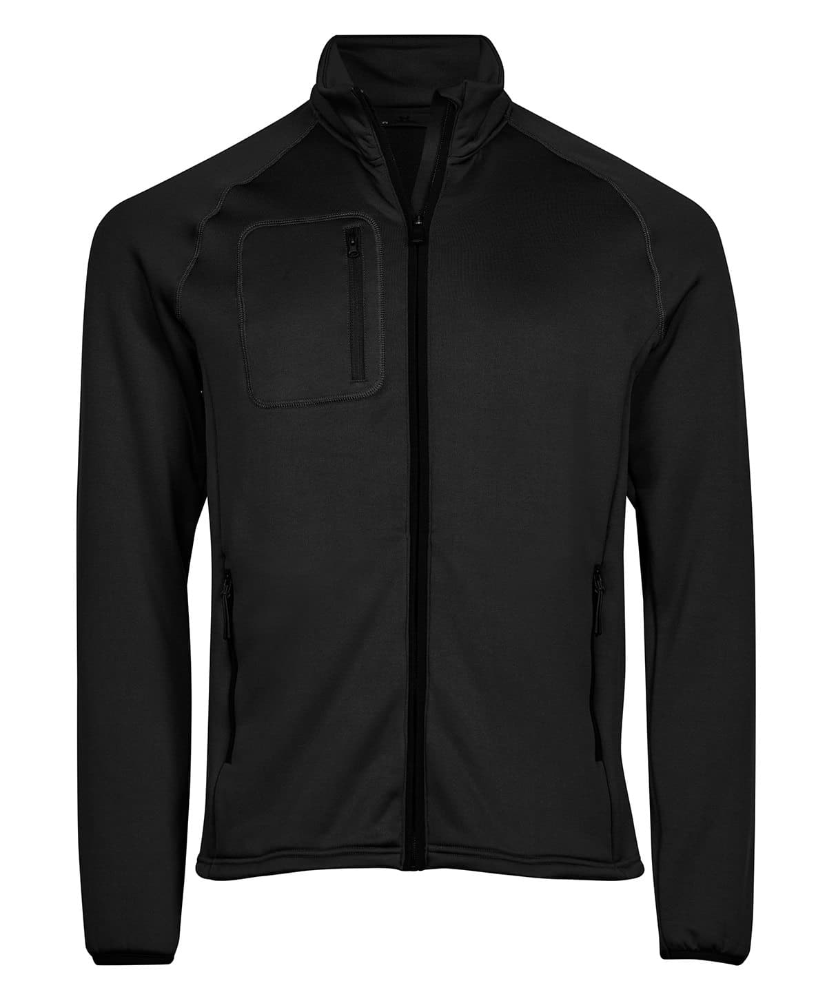Stretch fleece (9100) — Size 2XL, Colour Black