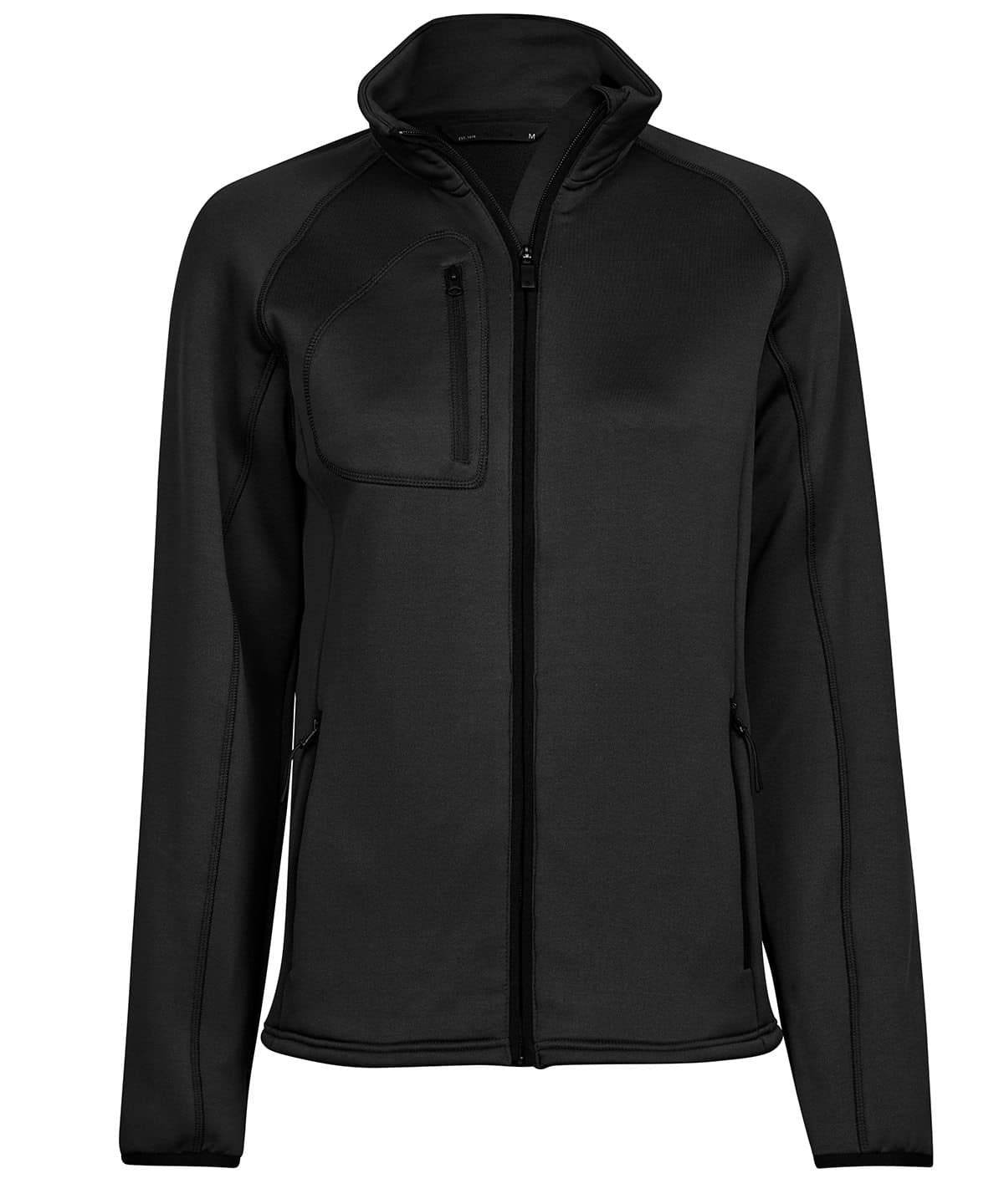 Women’s stretch fleece (9101) — Size 2XL, Colour Black