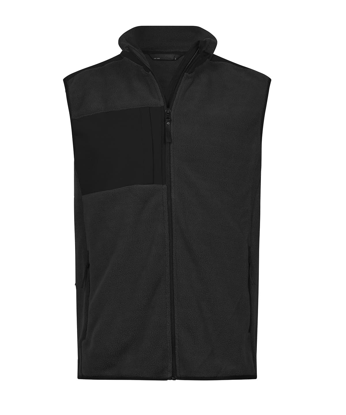Mountain fleece bodywarmer (9122) — Size 2XL, Colour Black/Black*