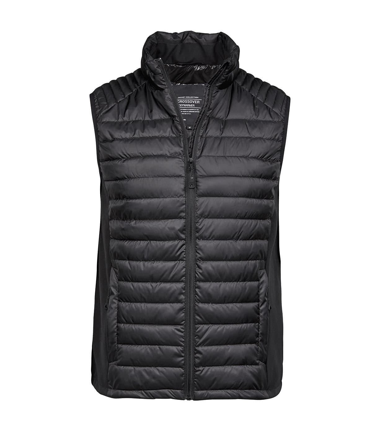 Crossover bodywarmer (9624) — Size 2XL, Colour Black/Black/Black