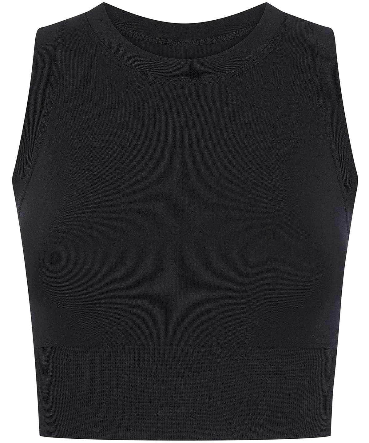 Women’s cropped tank — Size ML, Colour Black