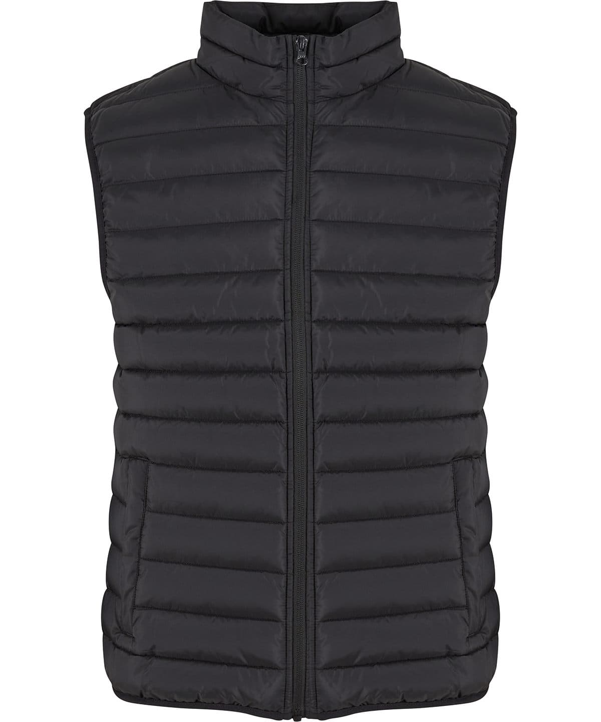 Light puffer vest — Size 2XL, Colour Black