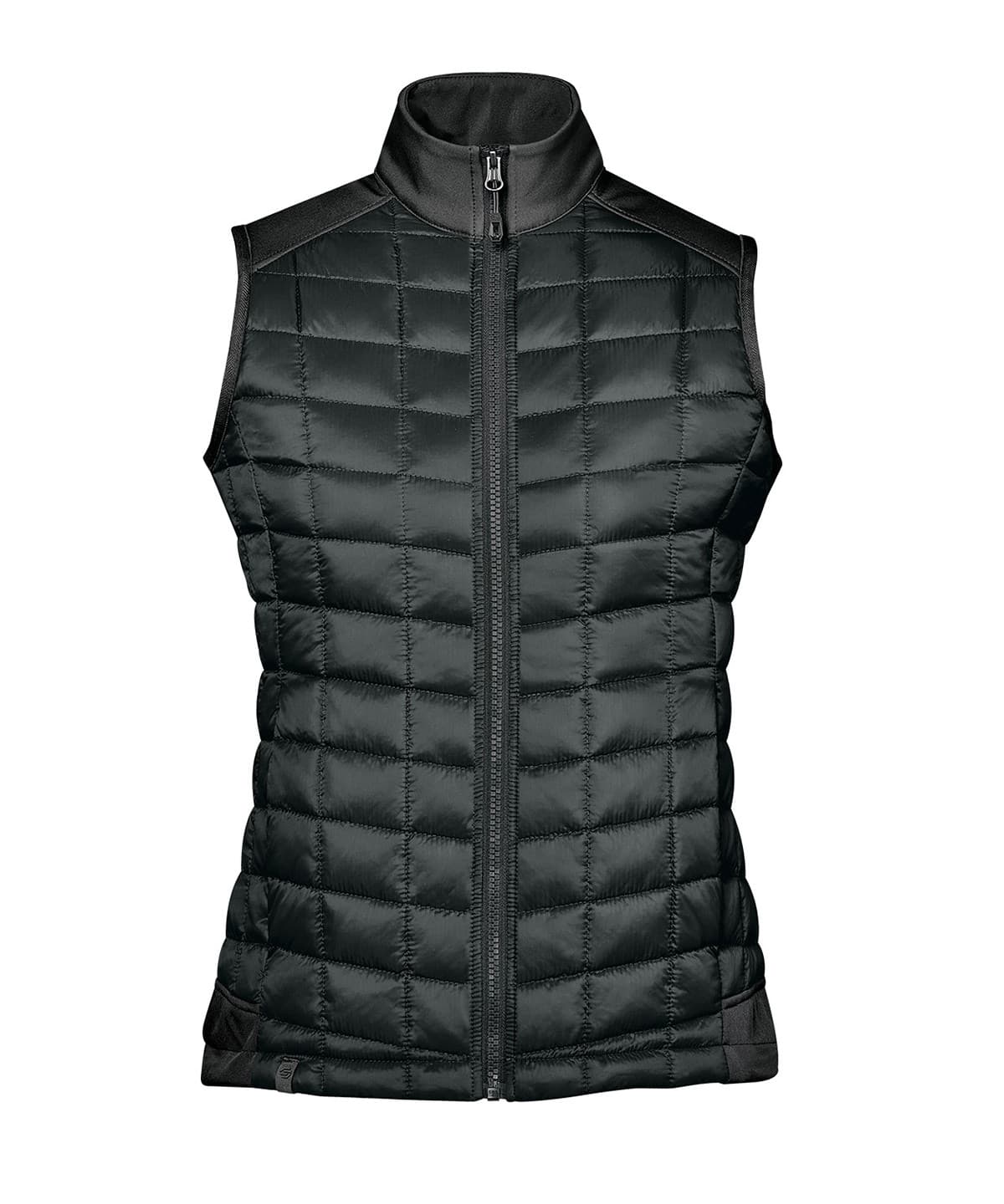 Women’s Appalachian thermal softshell vest — Size 2XL, Colour Black