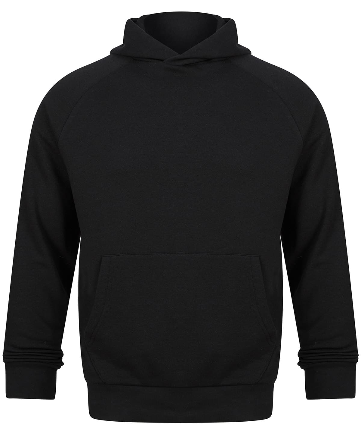 Unisex athleisure hoodie — Size 2XL, Colour Black