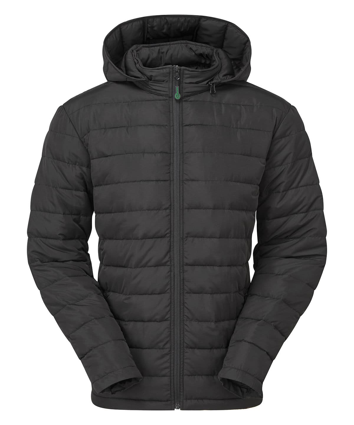 Delmont recycled padded jacket — Size 2XL, Colour Black