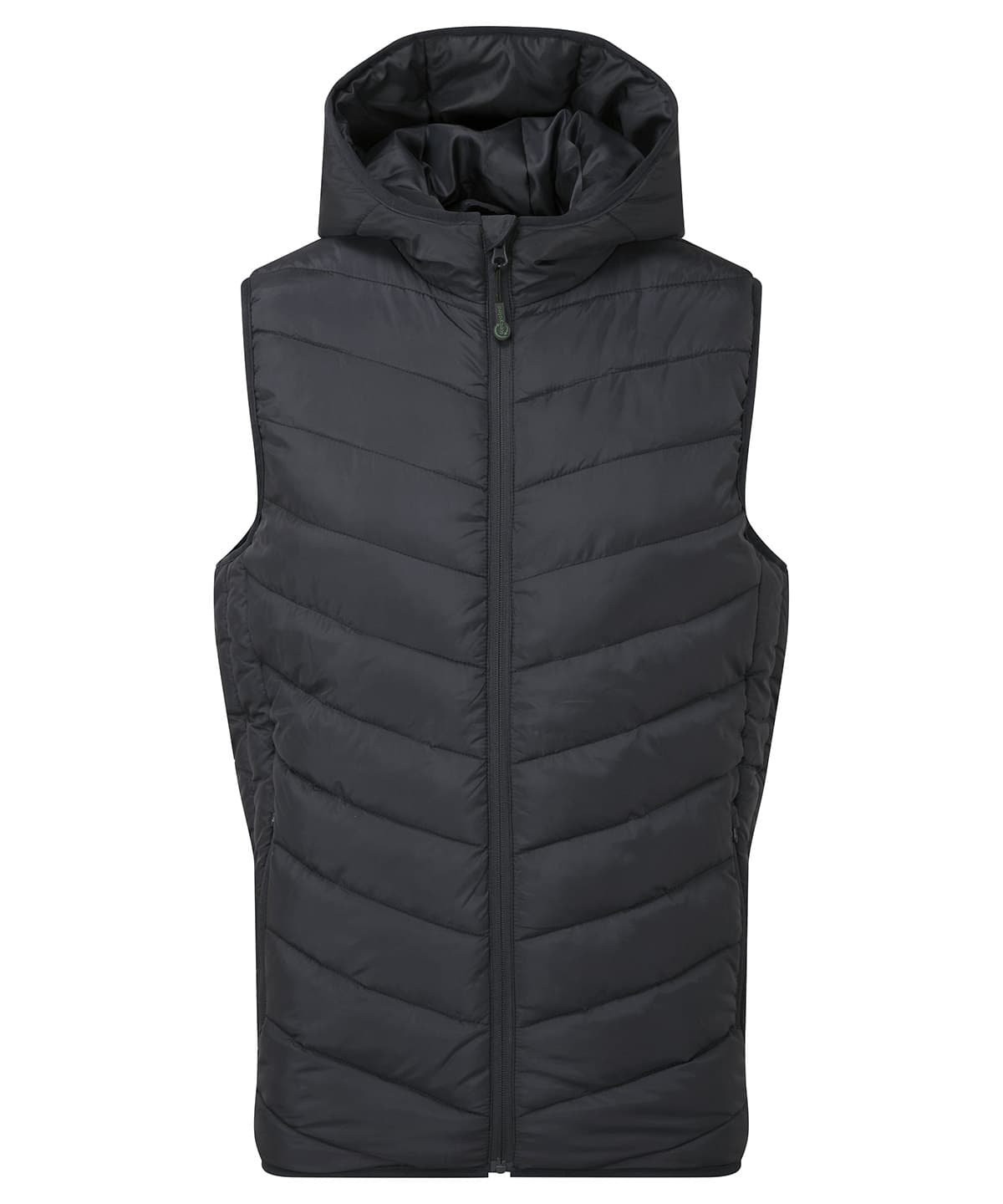 Taurus recycled padded bodywarmer — Size 2XL, Colour Black
