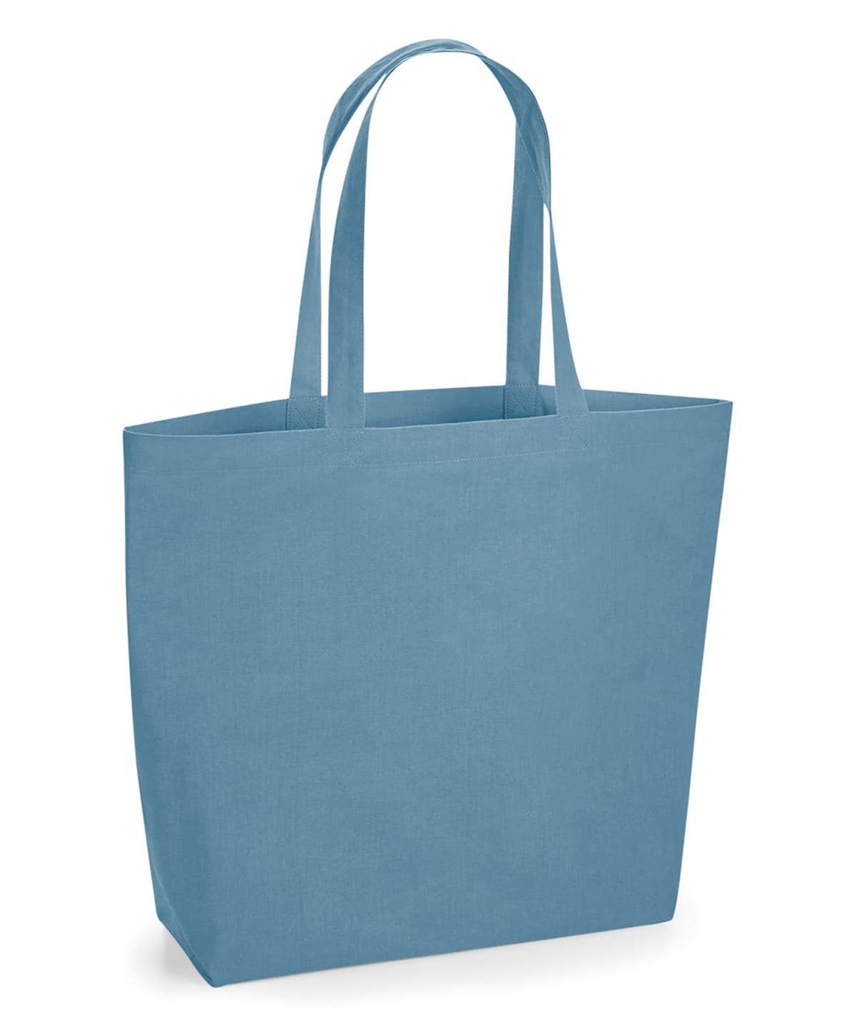 Organic natural dyed maxi bag for life — Size One size, Colour Indigo Blue