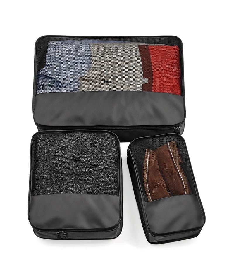 Escape packing cube set (Set of 3) — Size One Size, Colour Black