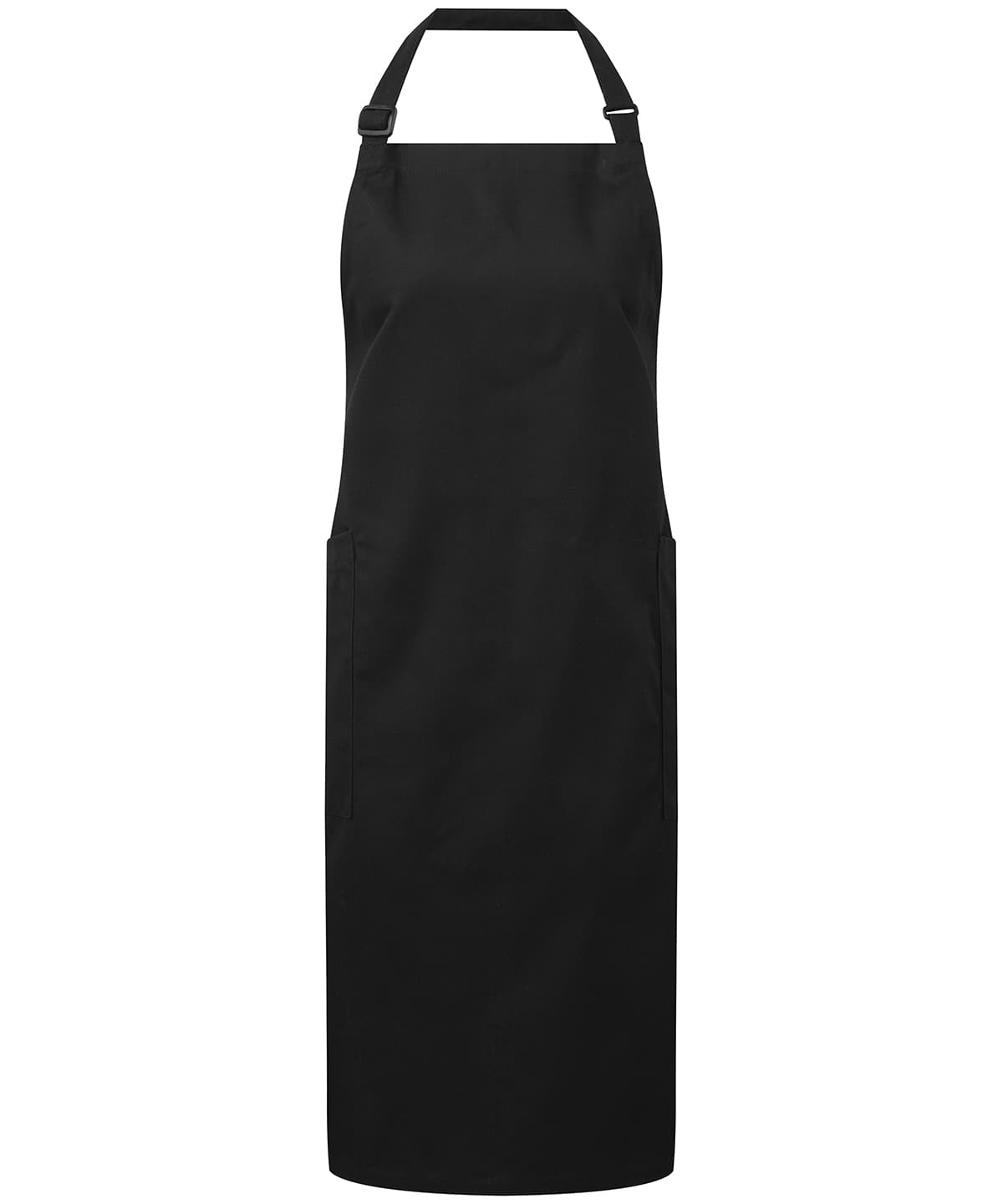 Recycled Polyester & Organic Cotton Apron — Size One size, Colour Black