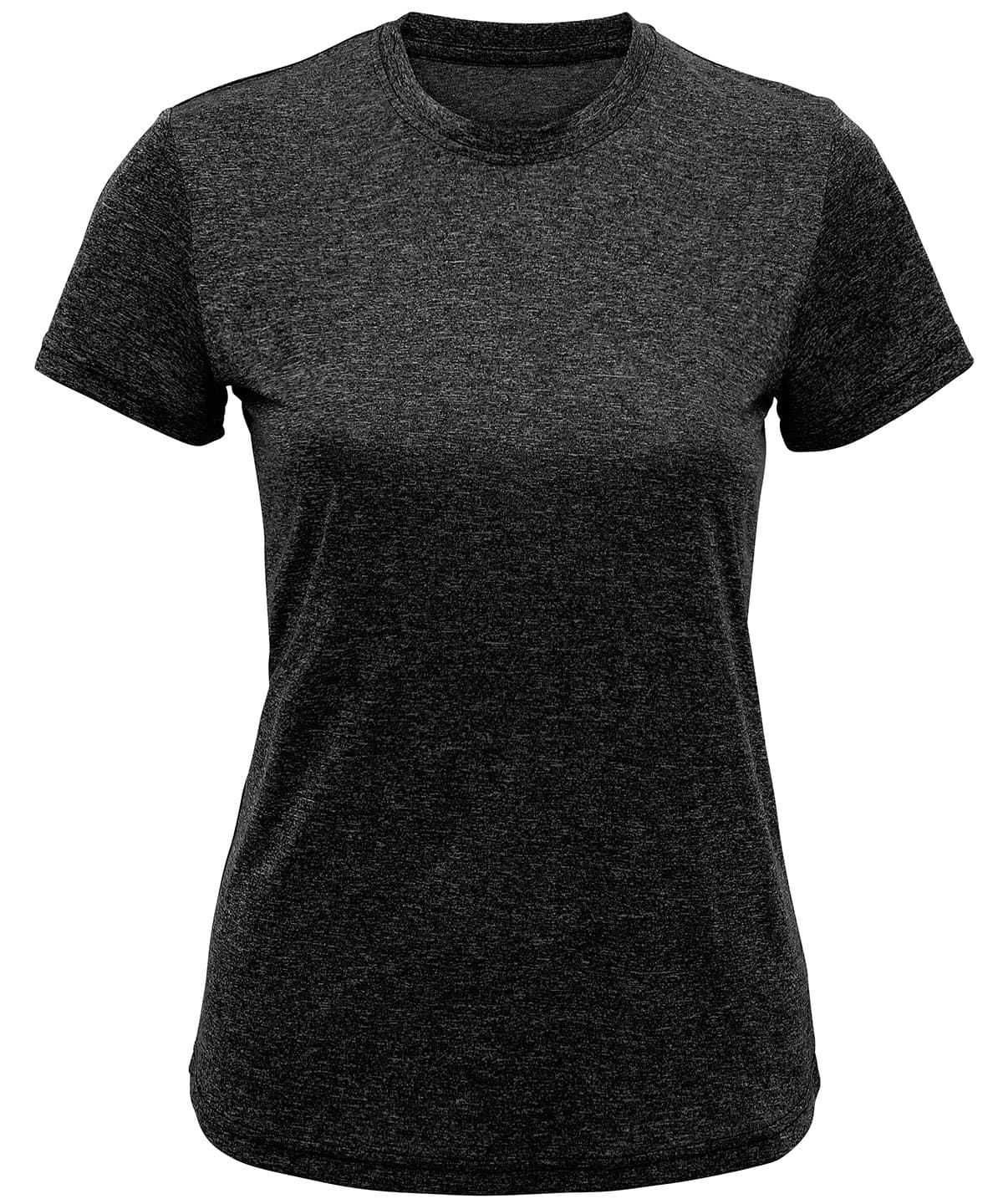 Women's TriDri® recycled performance t-shirt — Size L, Colour Black Melange