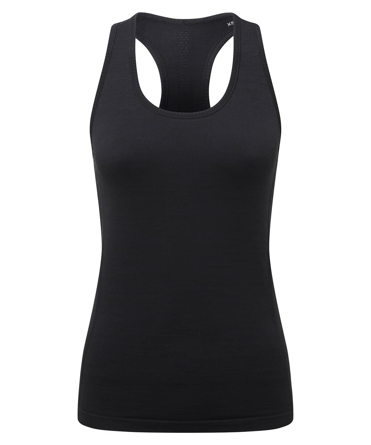 Women's TriDri® recycled seamless ''3D fit'' multi-sport flex vest — Size L, Colour Black