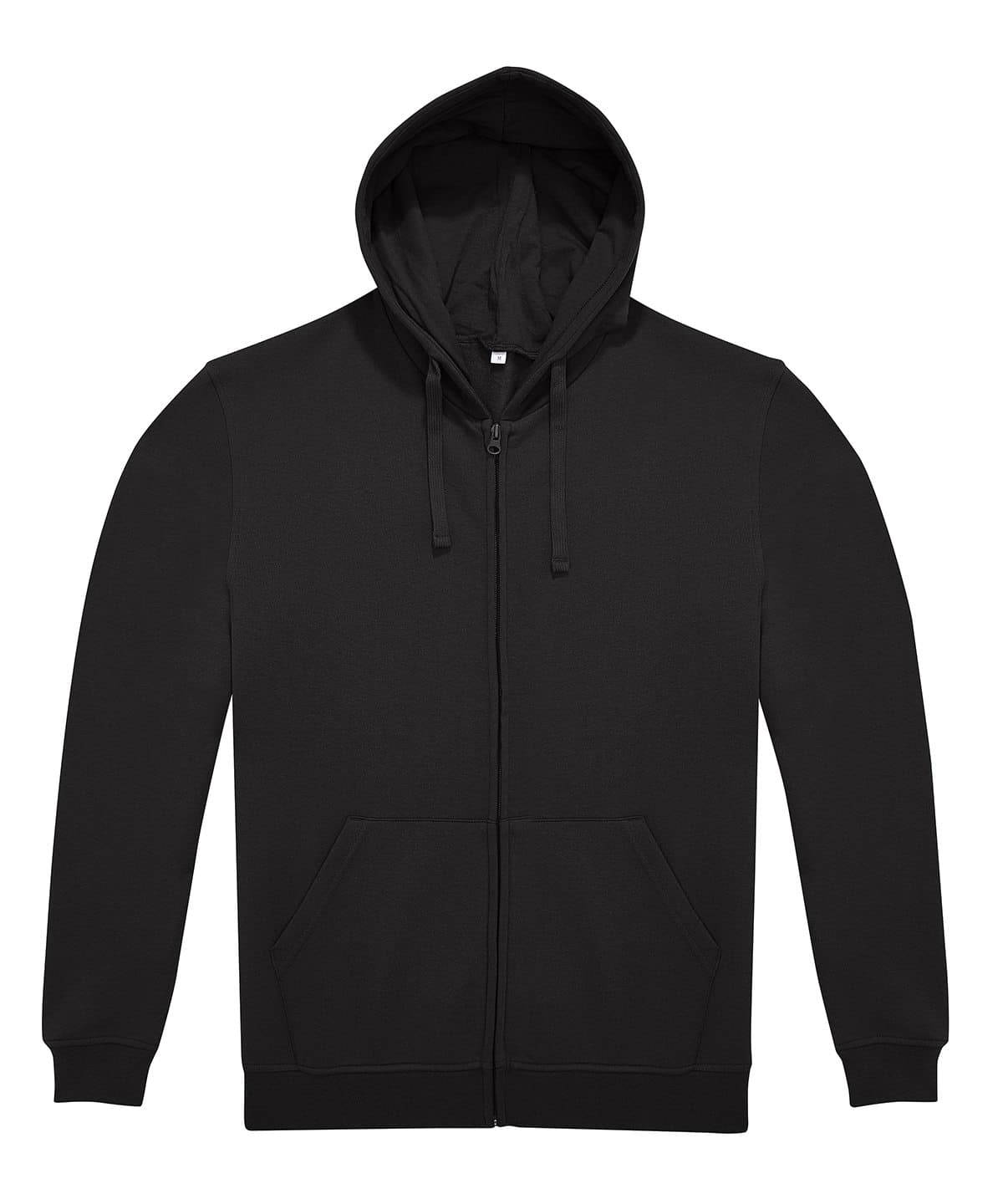 B&C ID.224 zip hoodie — Size 2XL, Colour Black*