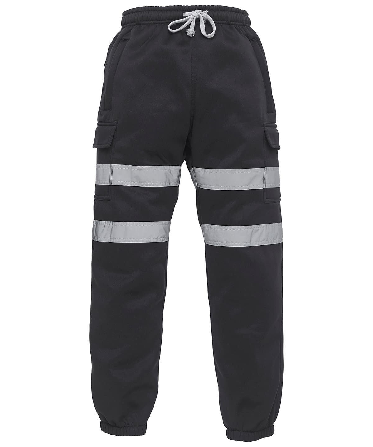 Hi-vis jogging pants (HV016T) — Size 2XL, Colour Black