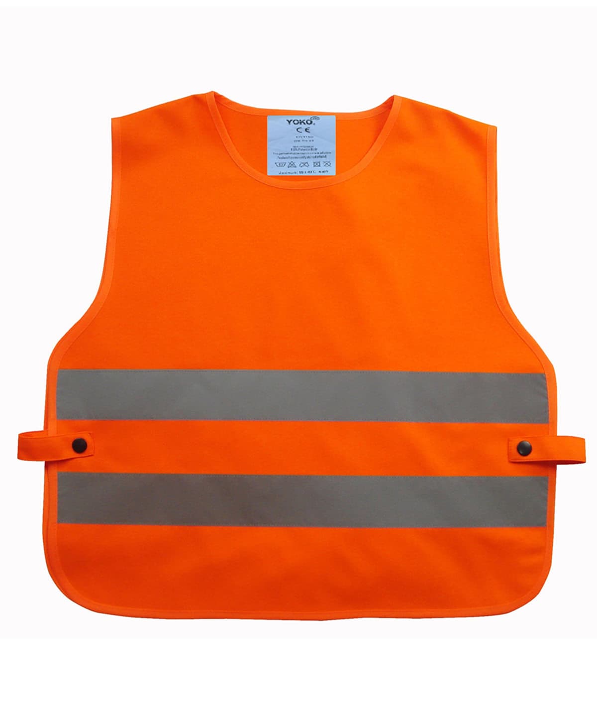 Kids hi-vis 2-band tabard (HVS269CH) — Size One Size, Colour Orange