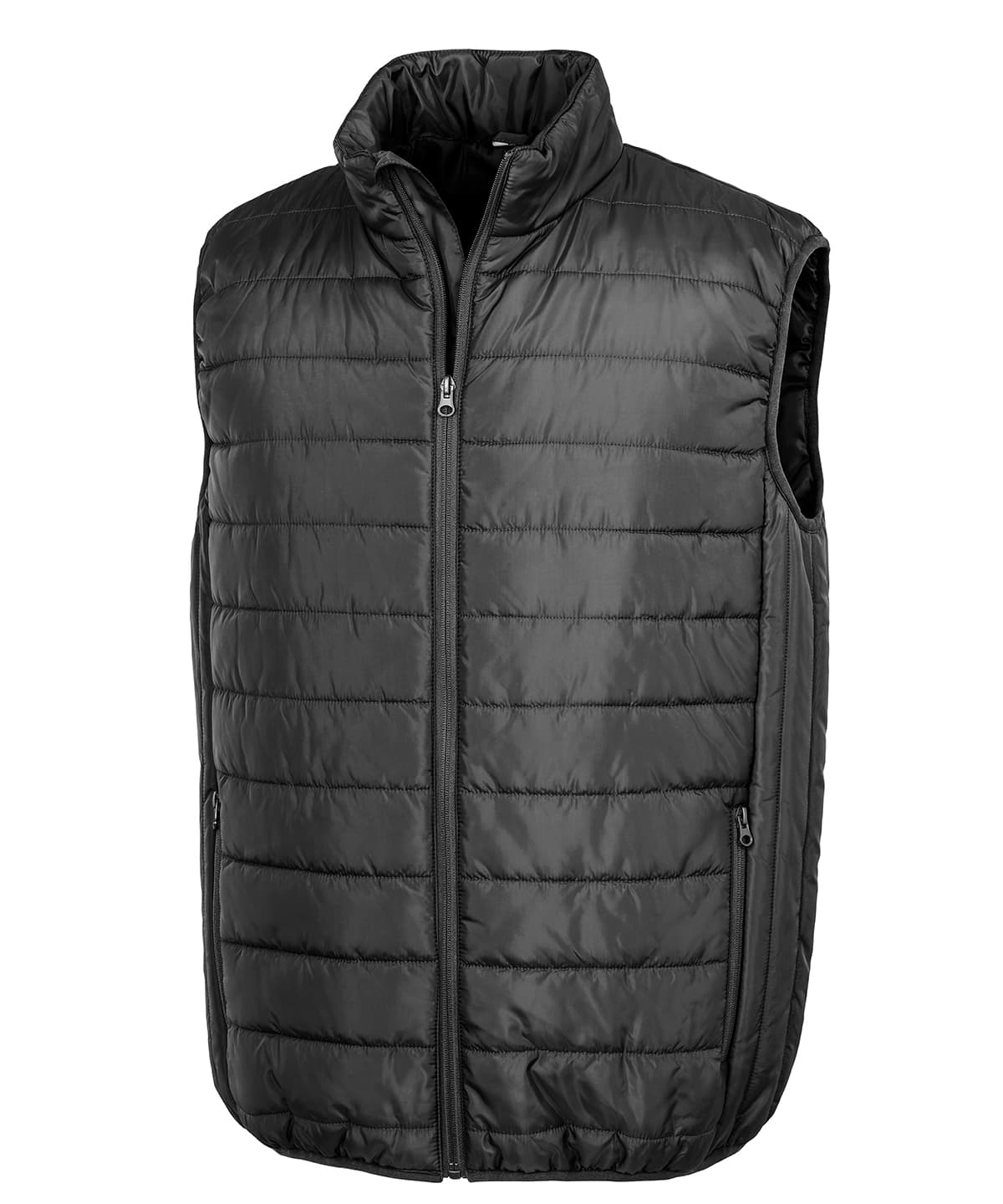 Promo padded bodywarmer — Size 2XL, Colour Black