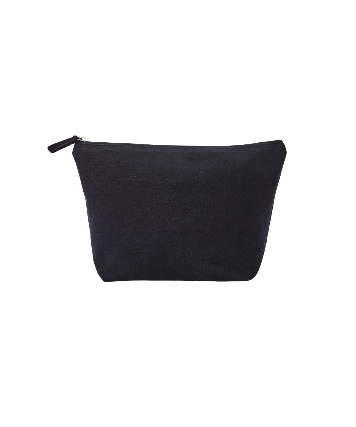 Recycled luxe accessory bag — Size L, Colour Black