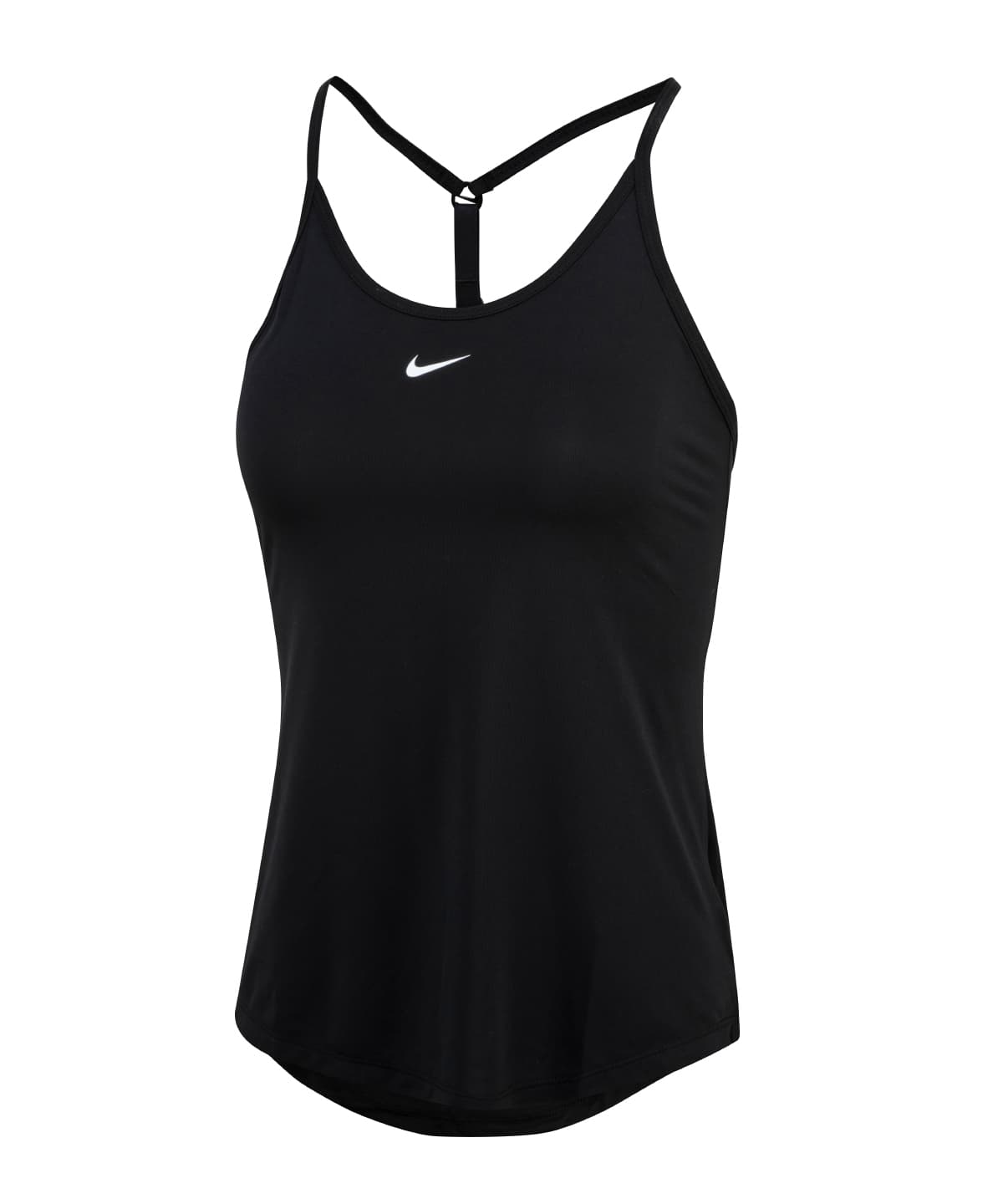 Women’s Nike One Dri-FIT Elastika standard fit tank — Size 2XL, Colour Black/White