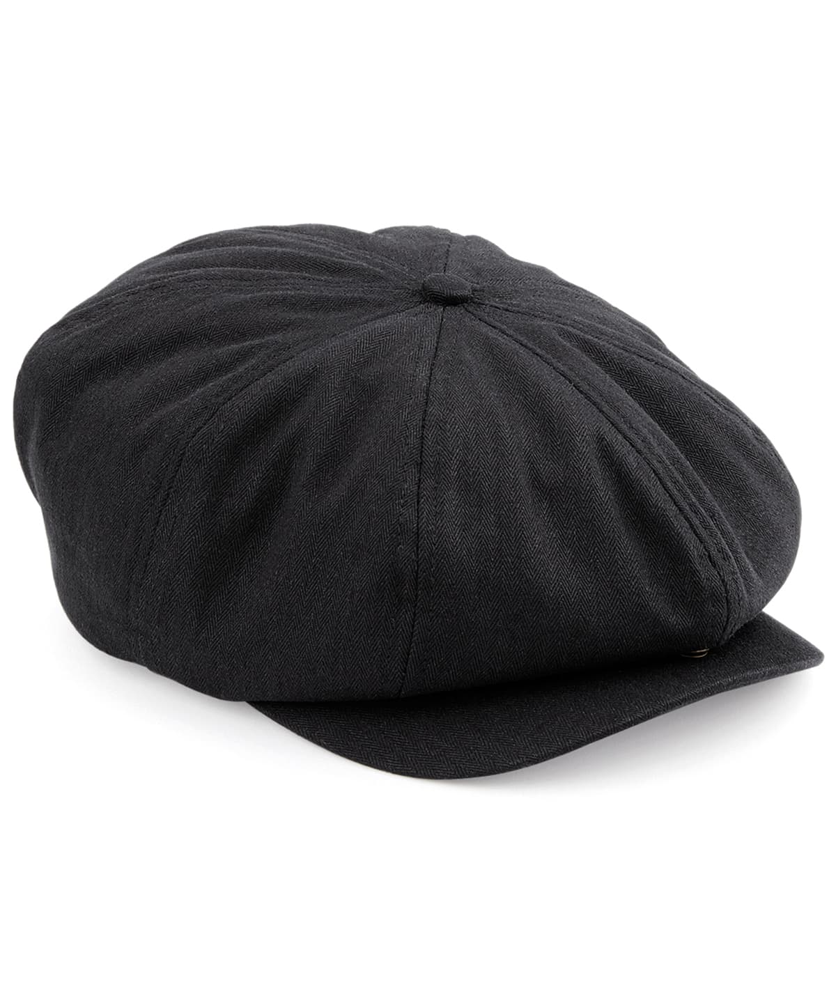 Newsboy cap — Size LXL, Colour Black
