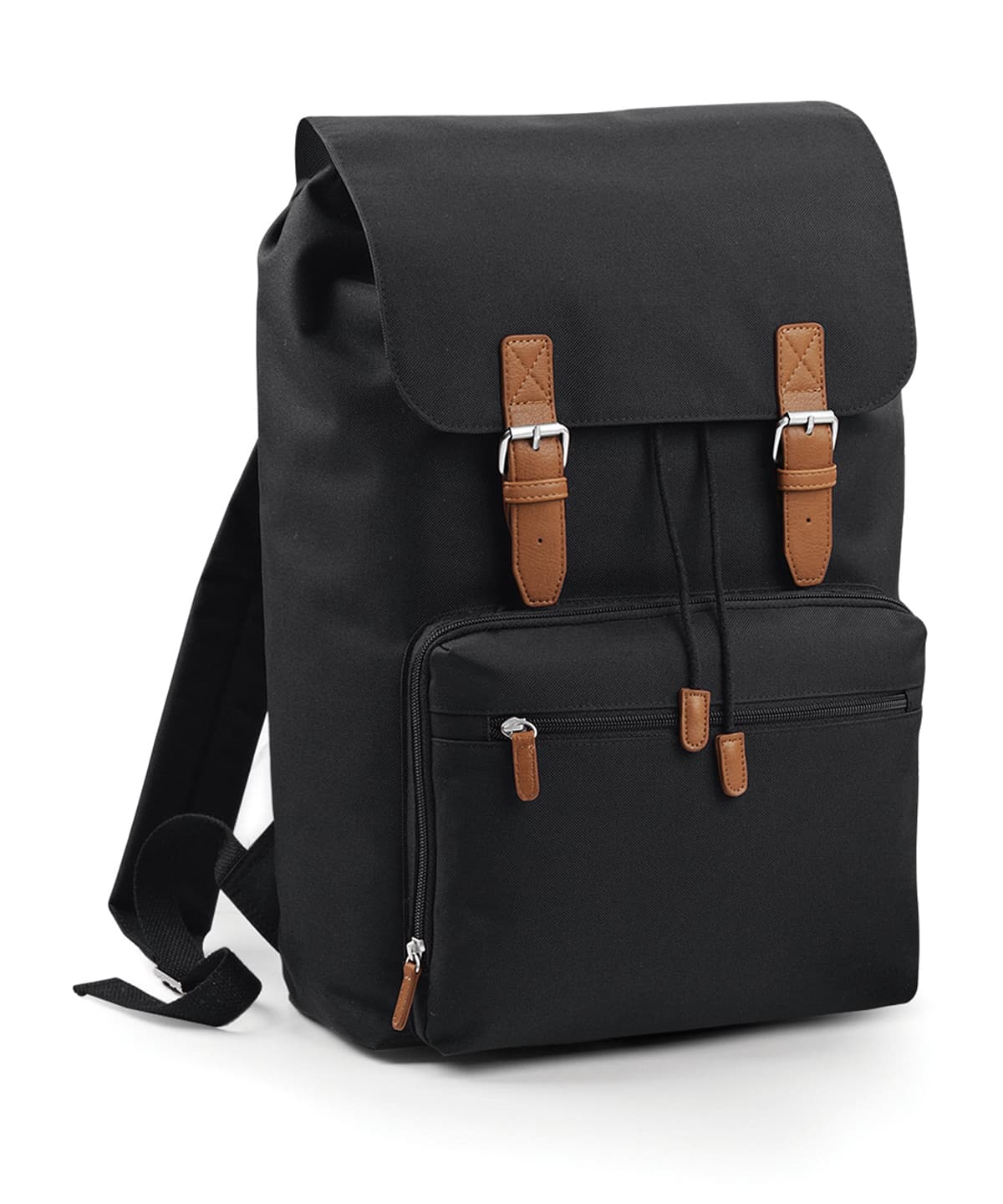 Vintage laptop backpack — Size One Size, Colour Black