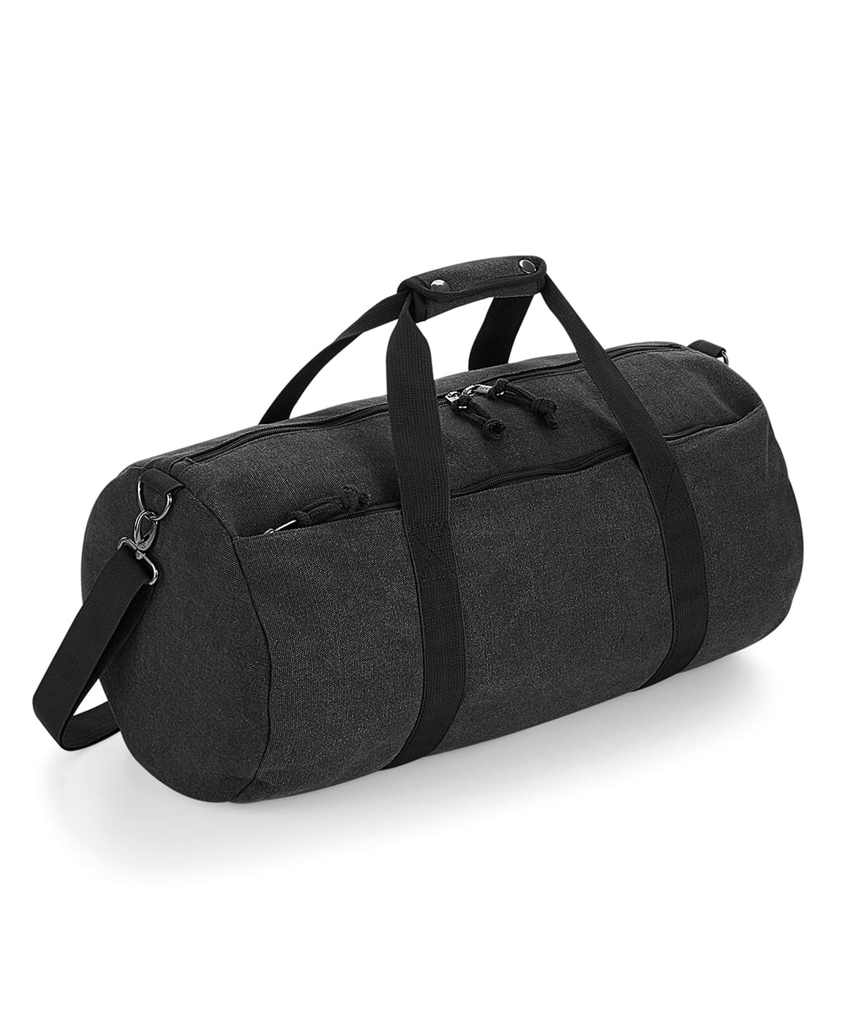 Vintage canvas barrel bag — Size One Size, Colour Vintage Black