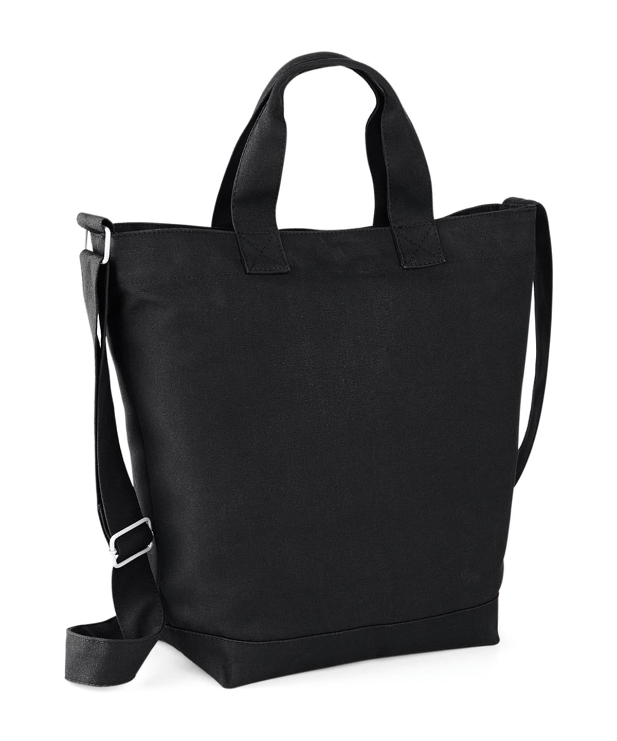Canvas day bag — Size One Size, Colour Black