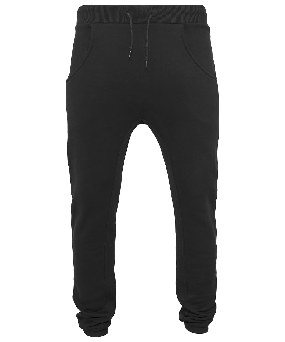 Heavy deep-crotch sweatpants — Size 2XL, Colour Black