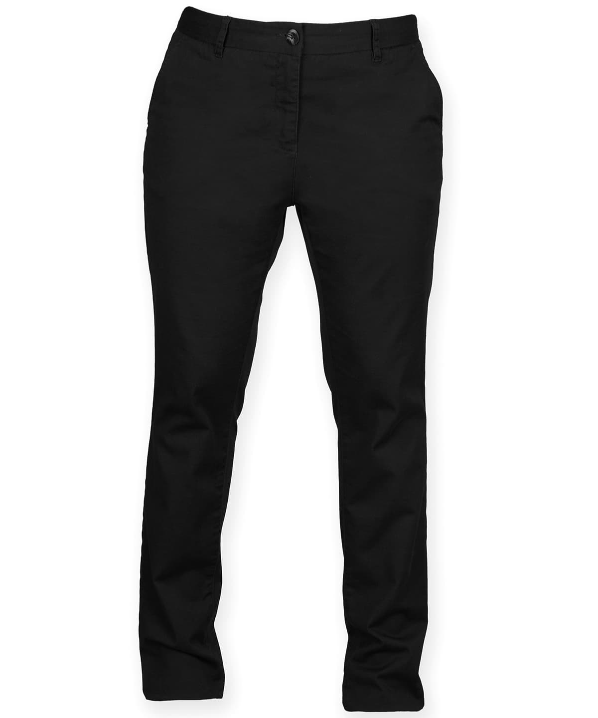 Women's stretch chinos — Size 2XL, Colour Black