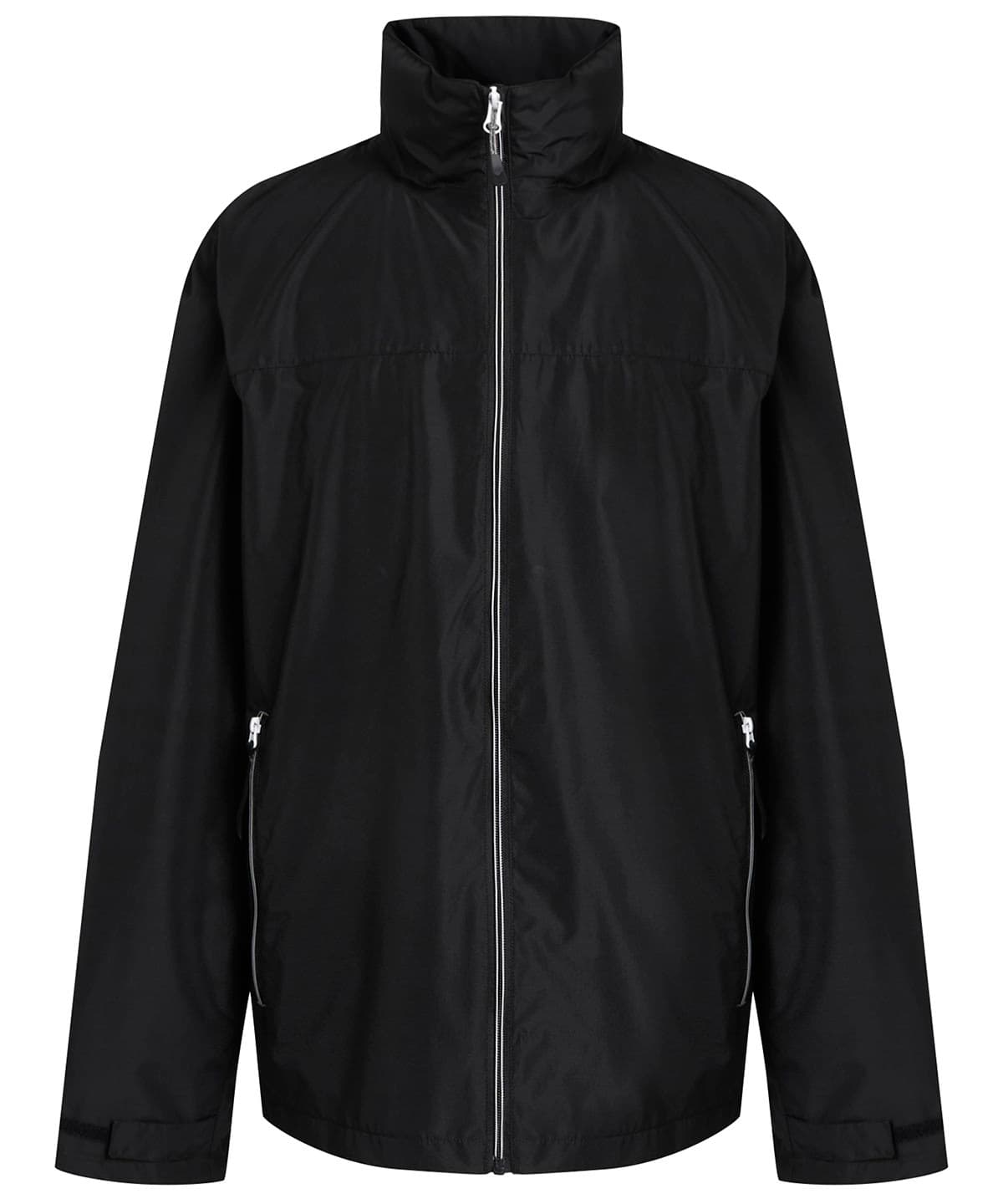 Ascender waterproof shell jacket — Size 2XL, Colour Black/Mineral Grey