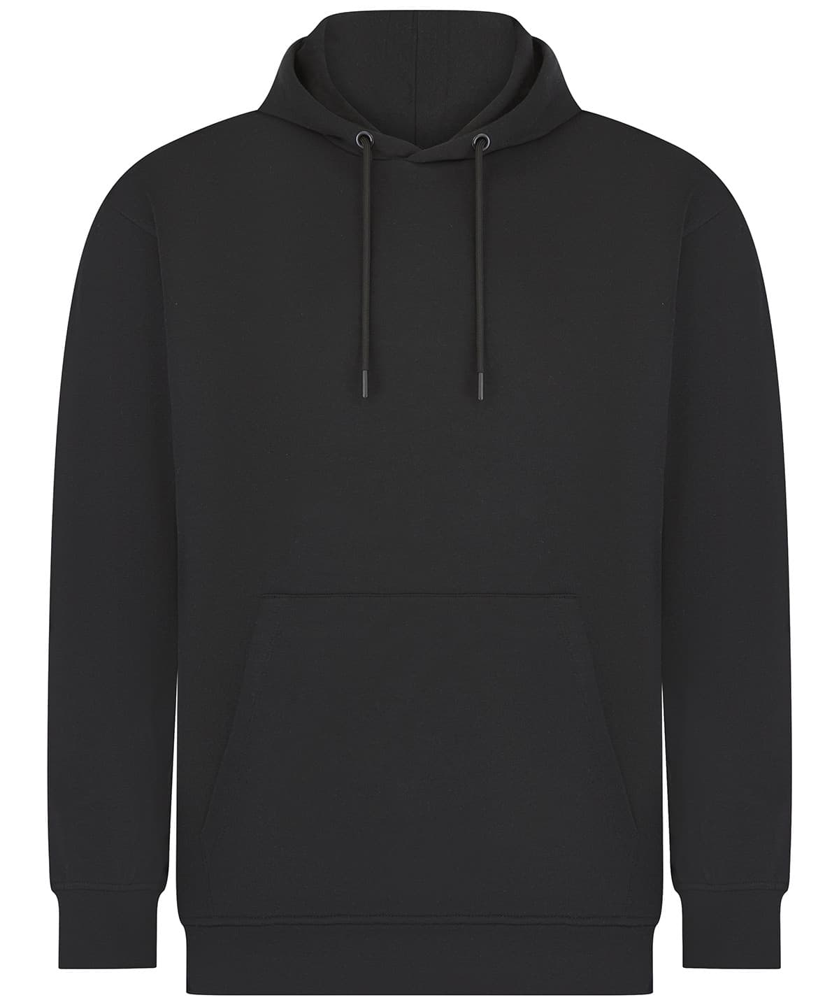 Unisex sustainable fashion hoodie — Size 2XL, Colour Black
