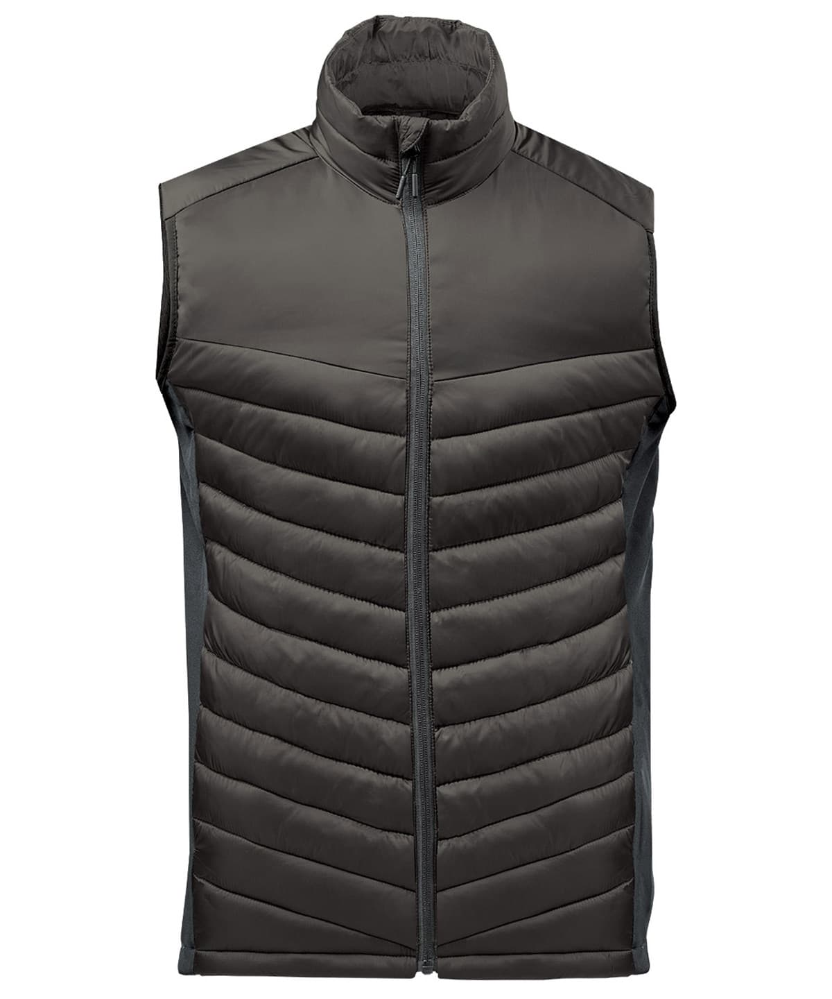 Montserrat thermal vest — Size 2XL, Colour Black/Granite