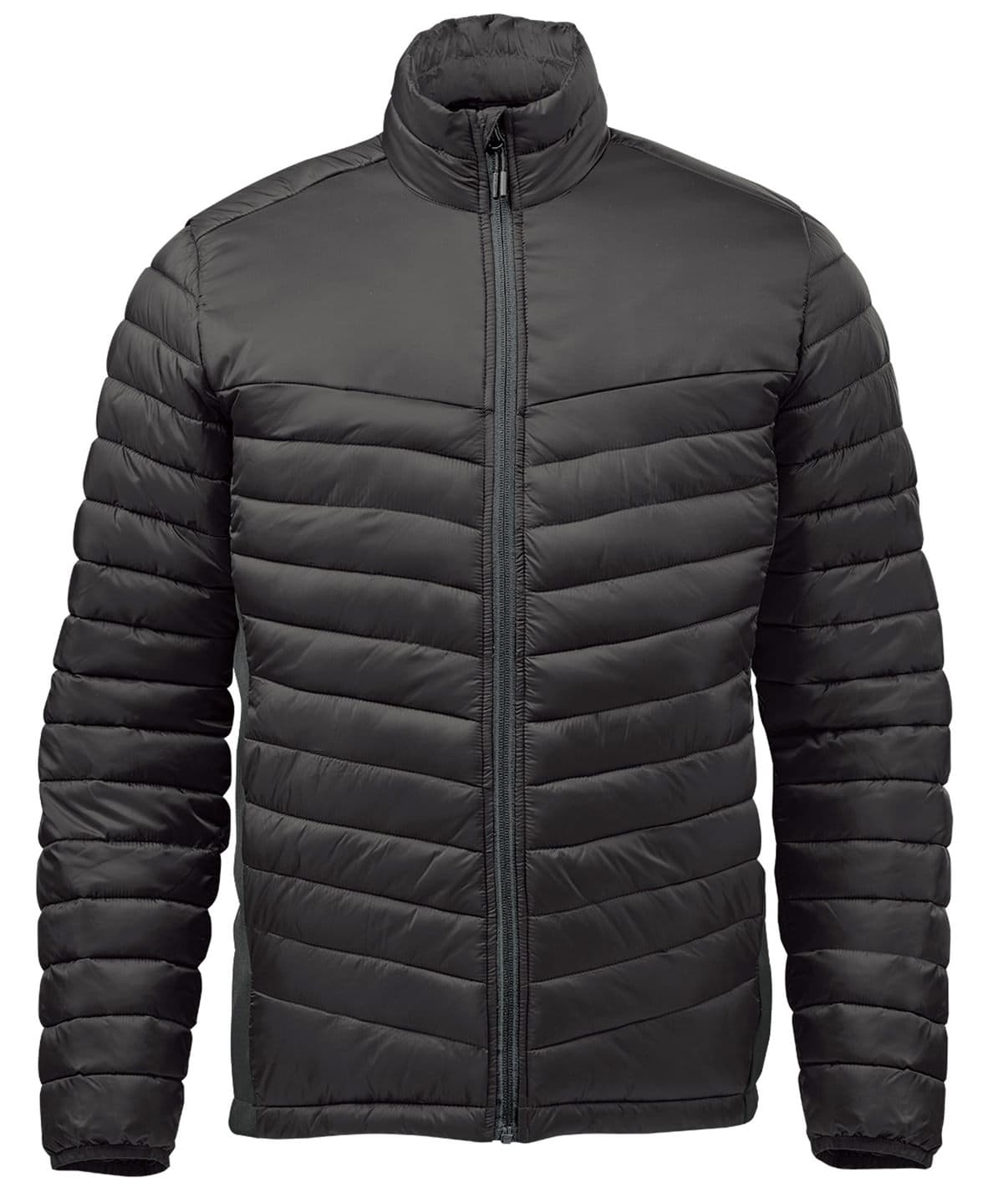 Montserrat thermal jacket — Size 2XL, Colour Black/Granite