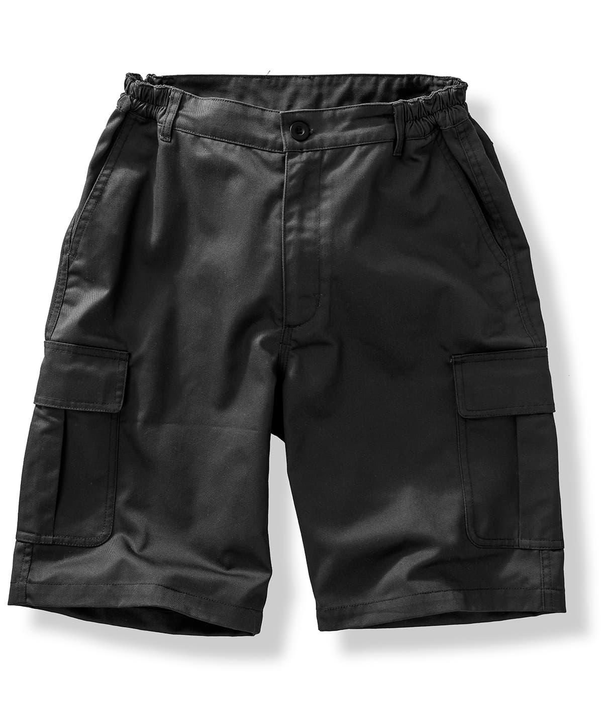 Recycled work-guard utility shorts — Size 2XL, Colour Black