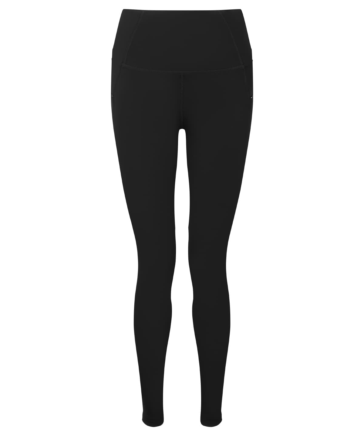 Women's TriDri® recycled elements outdoor leggings — Size 2XL, Colour Black