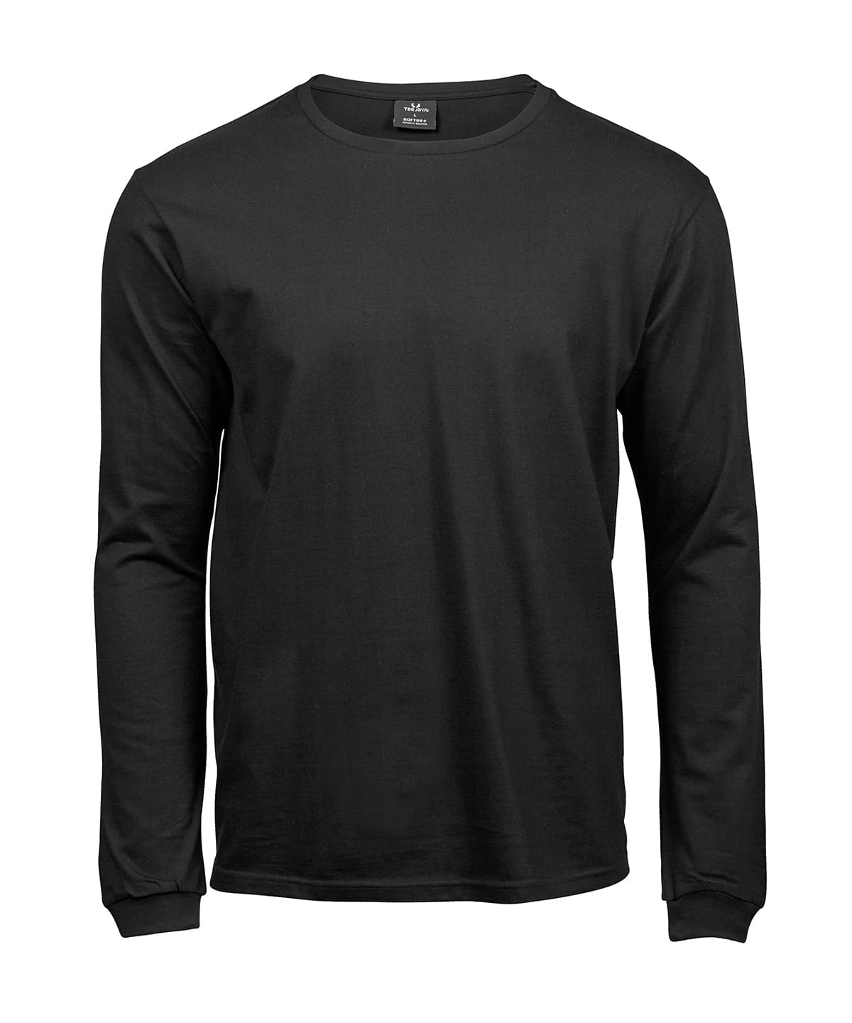 Long sleeve fashion Sof tee (8007) — Size 2XL, Colour Black