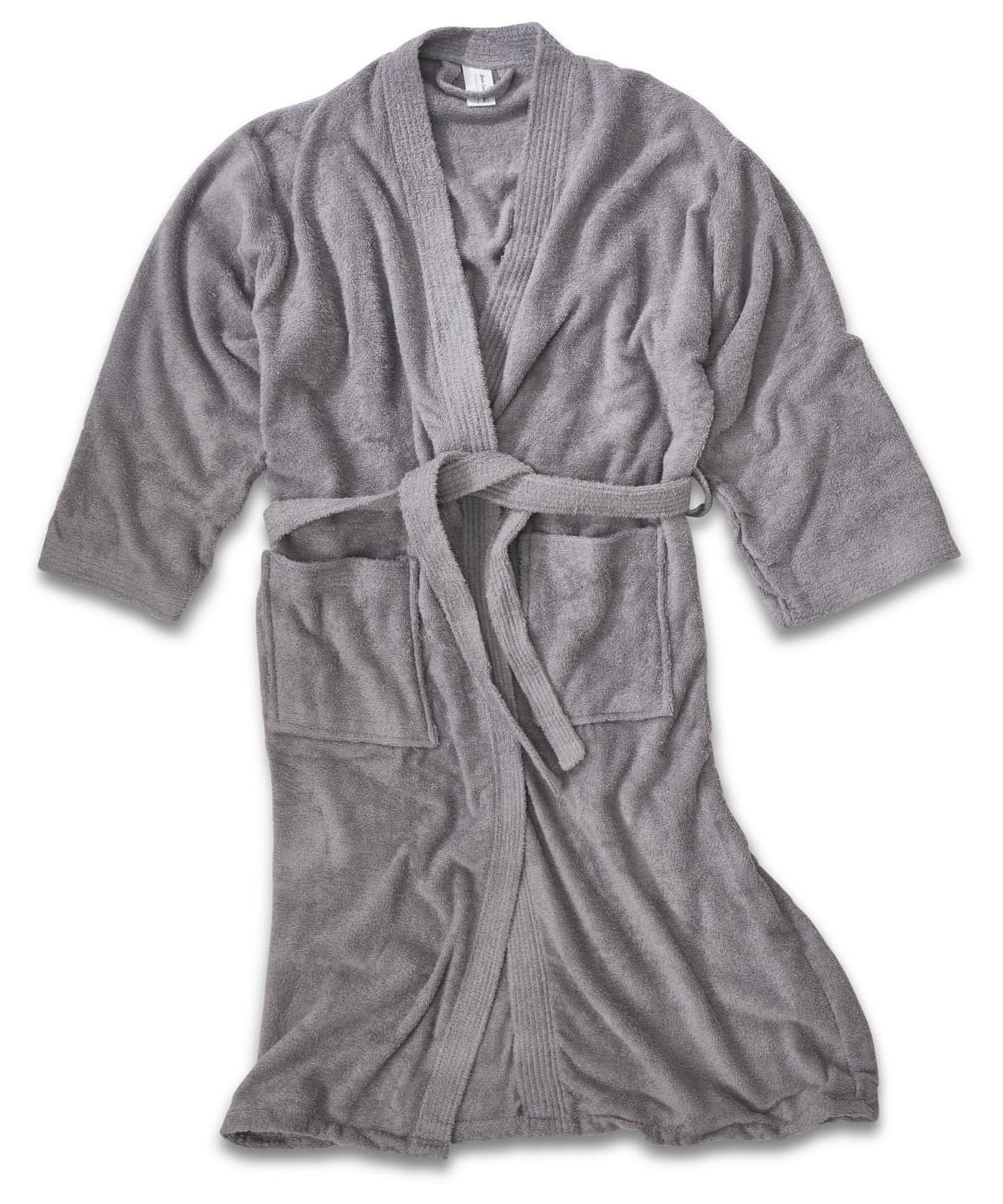 Bamboo kimono robe — Size One size, Colour Grey