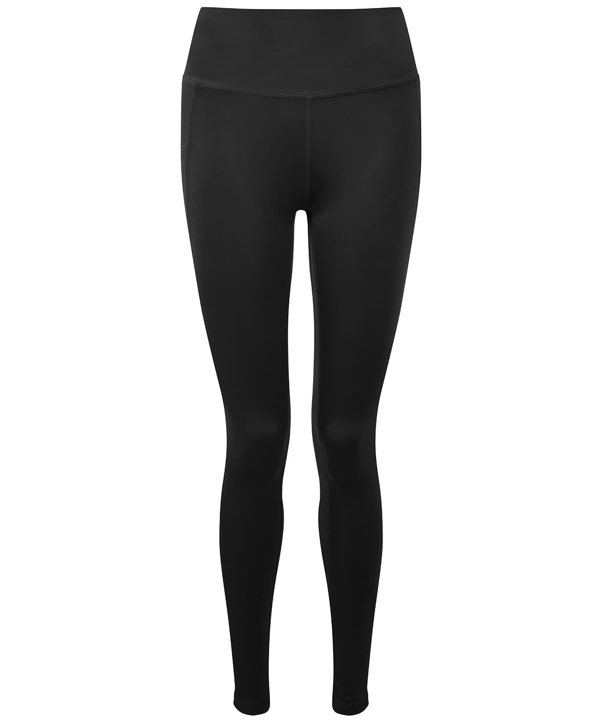 Women's TriDri® high-shine leggings — Size L, Colour Black