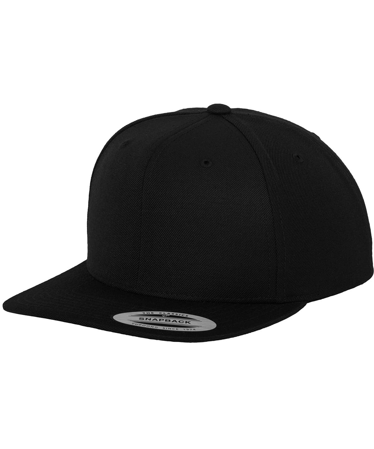 The classic snapback (6089M) — Size One Size, Colour Black