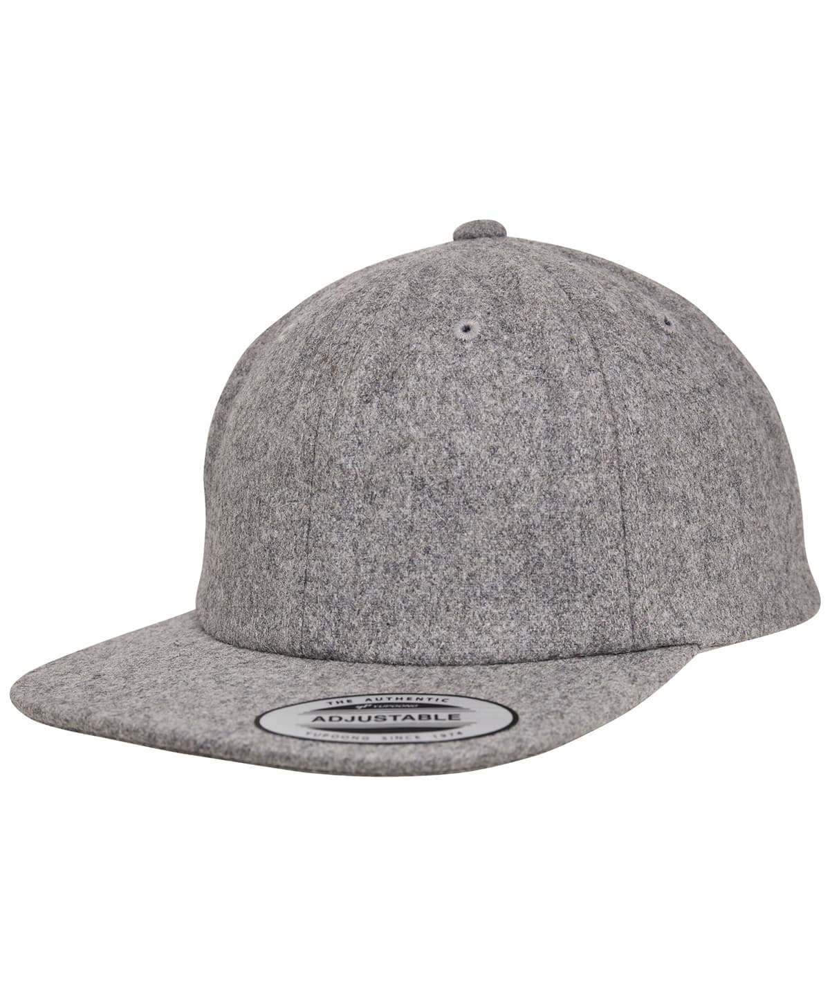 Melton cap — Size One Size, Colour Grey