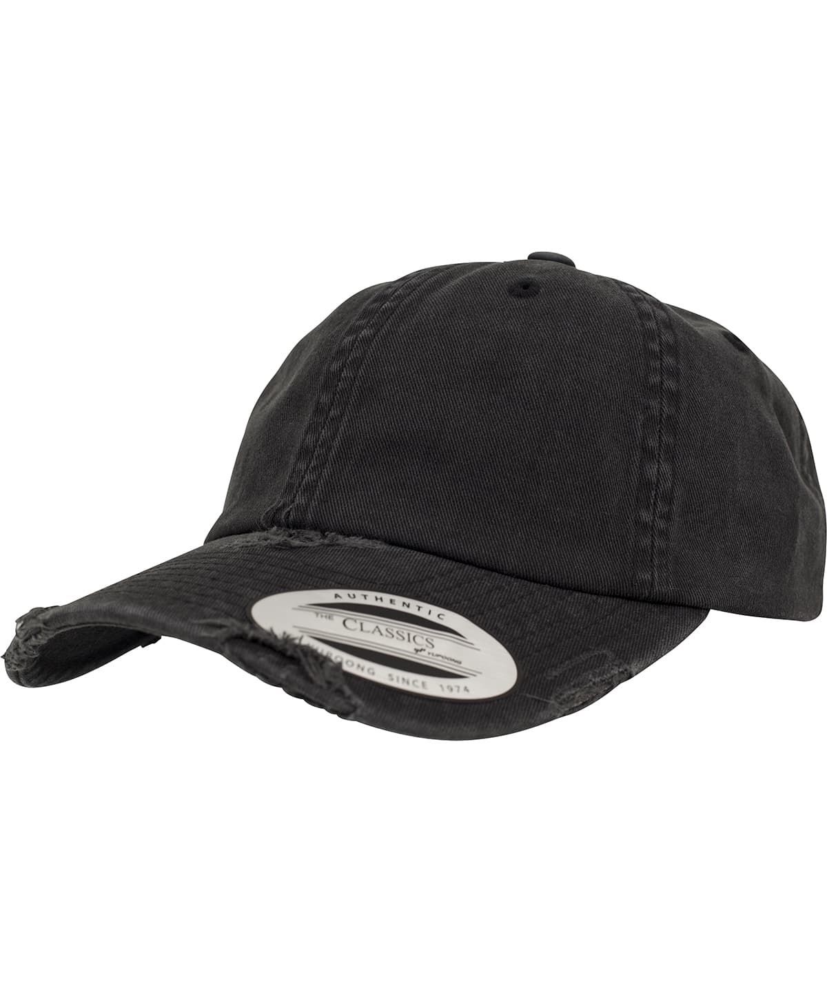 Low-profile destroyed cap (6245DC) — Size One Size, Colour Black