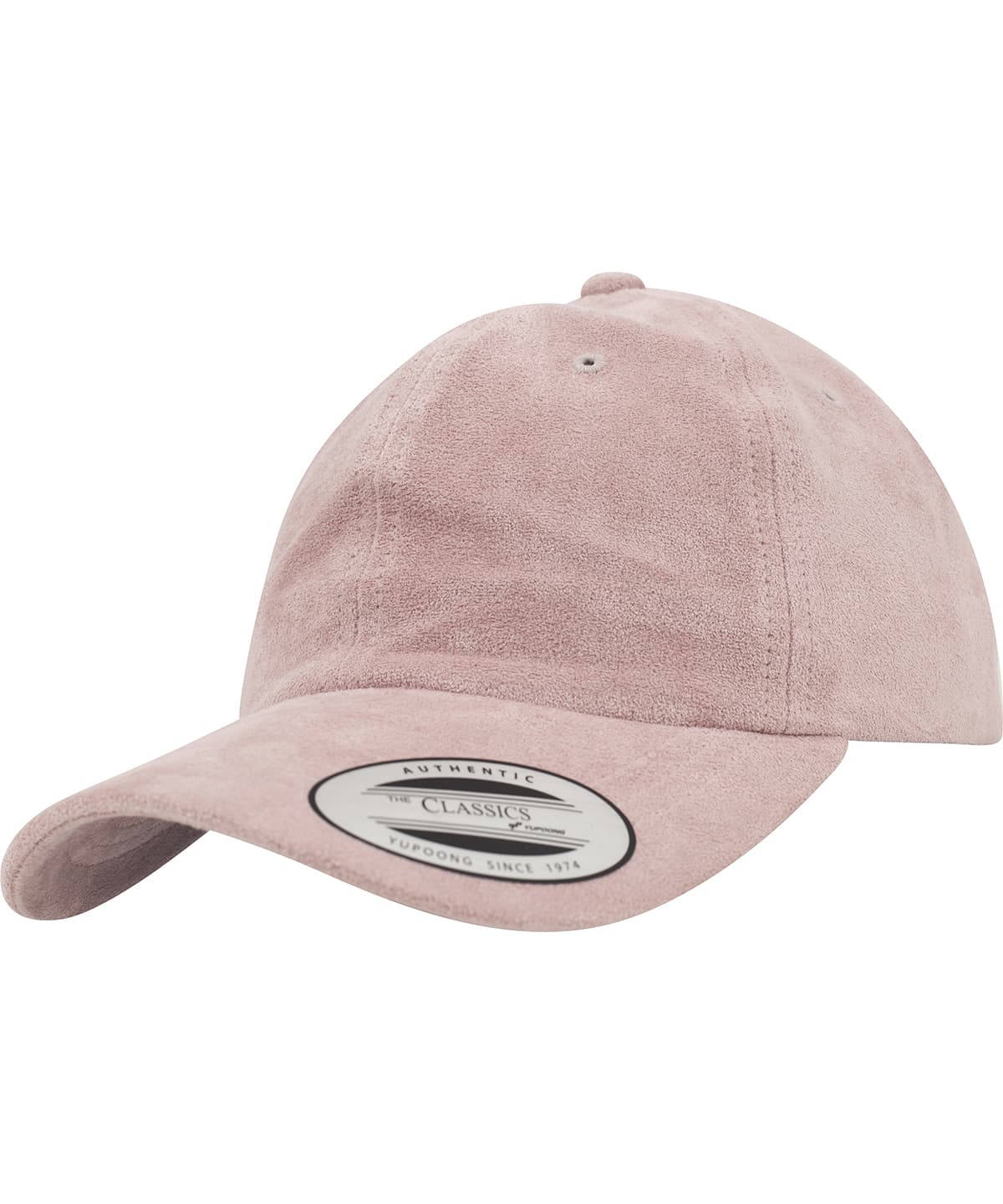 Low-profile velours cap (6245VC) — Size One Size, Colour Light Rose