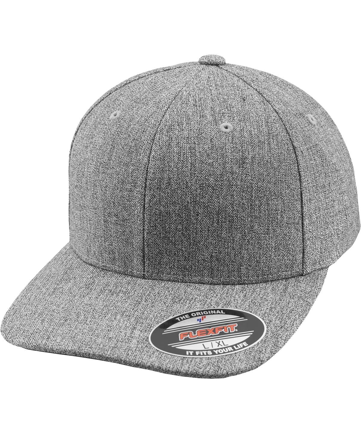 Plain span Flexfit (6277PS) — Size LXL, Colour Heather Grey