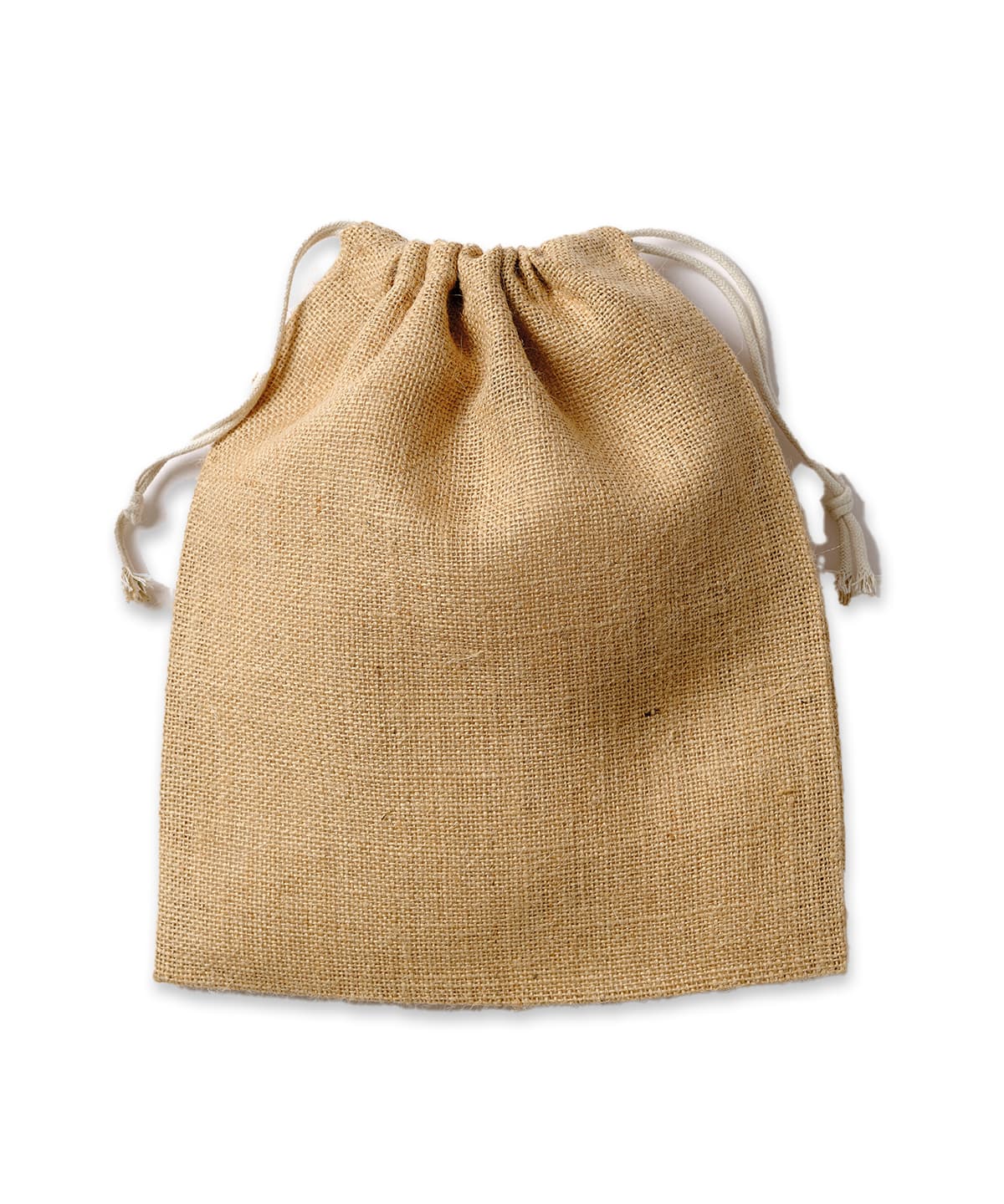 Jute stuff bag — Size 2XS, Colour Natural