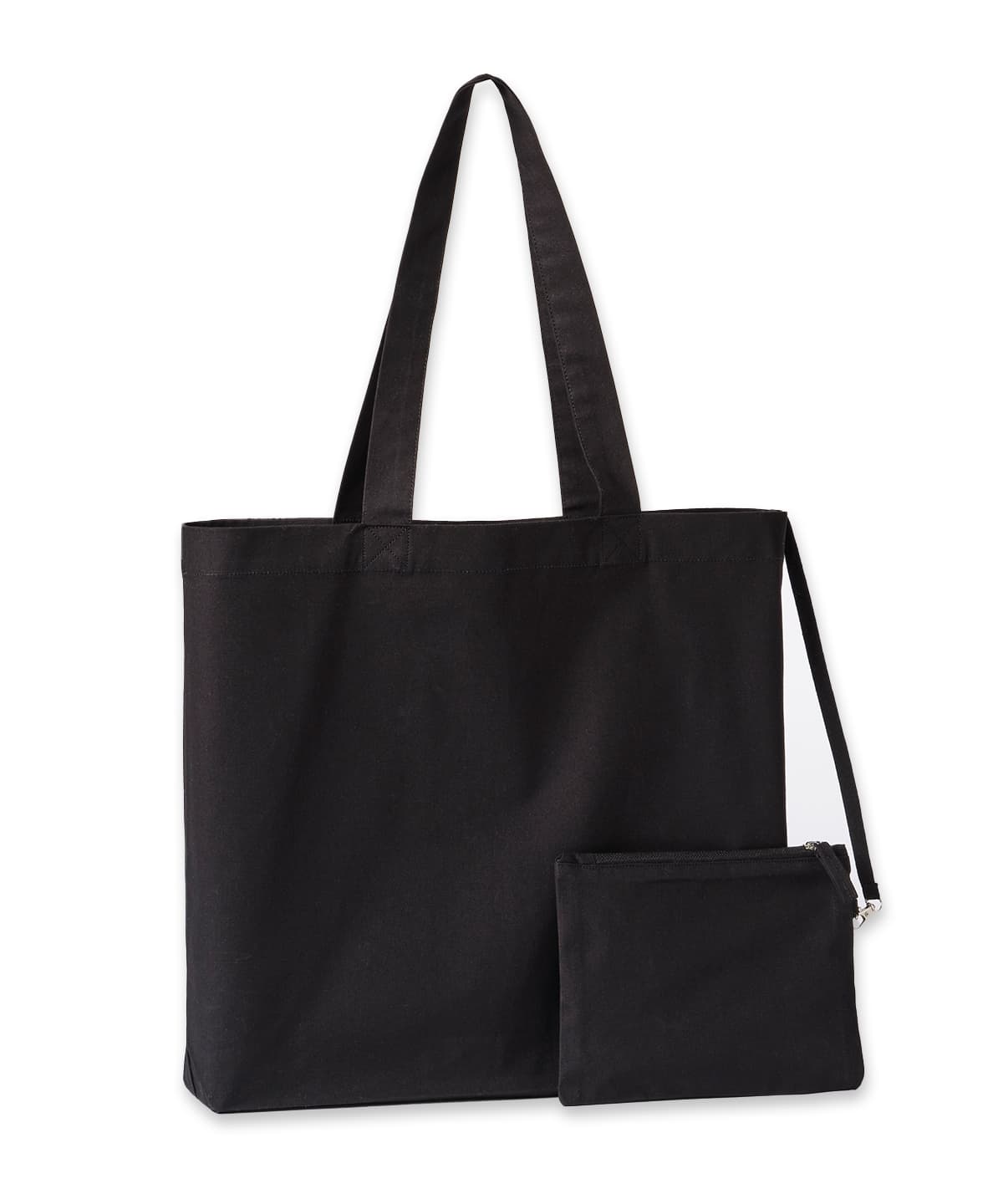 Cruise recycled tote with detachable purse — Size One size, Colour Black