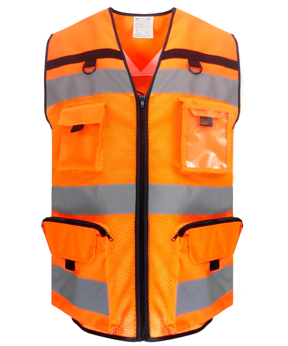 Hi-vis ripstop tool vest (HVW108) — Size 2XL, Colour Hi-vis Orange Mesh