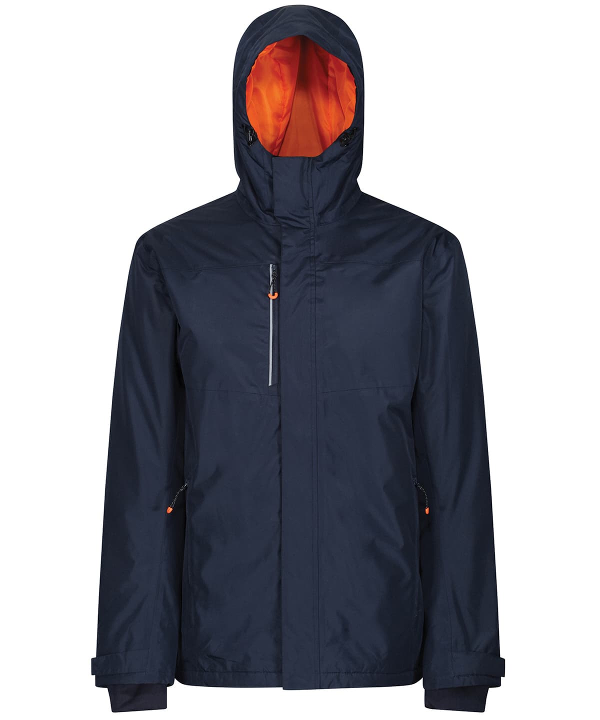 Thermogen powercell 5000 insulated heated jacket — Size 2XL, Colour Navy/Magma