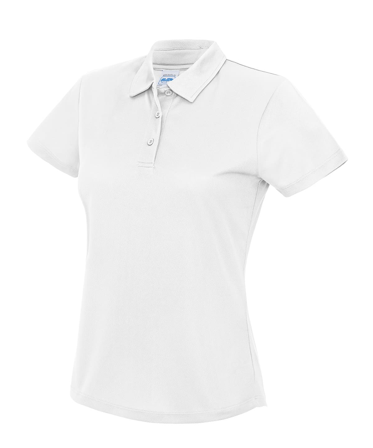 Women's cool polo — Size 2XL, Colour Arctic White*